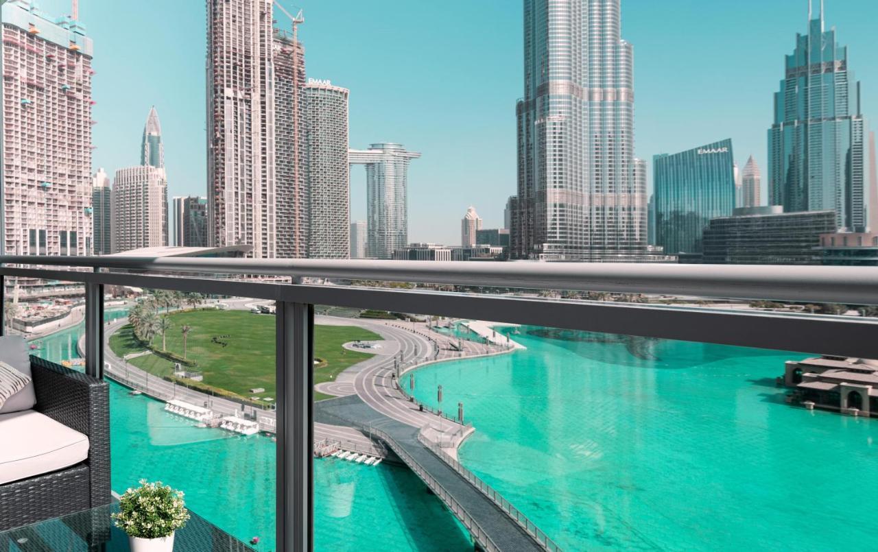 Elite Royal Apartment - Full Burj Khalifa & Fountain View - Opal - 2 Bedrooms Plus 1 Open Bedroom Without Partition Dubai Dış mekan fotoğraf