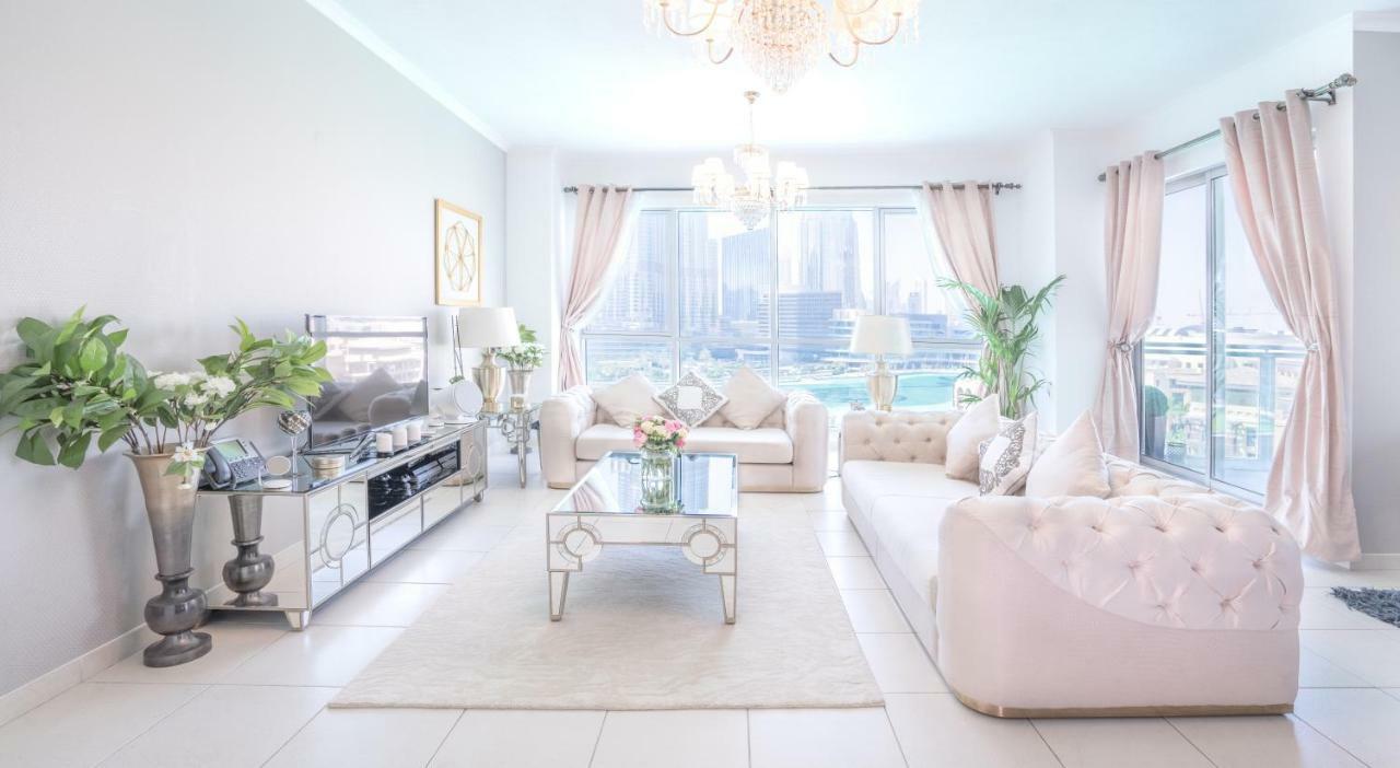 Elite Royal Apartment - Full Burj Khalifa & Fountain View - Opal - 2 Bedrooms Plus 1 Open Bedroom Without Partition Dubai Dış mekan fotoğraf